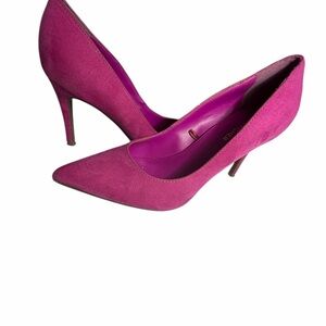 Marc Fisher Pink Suede Women's Heels Sz 7M